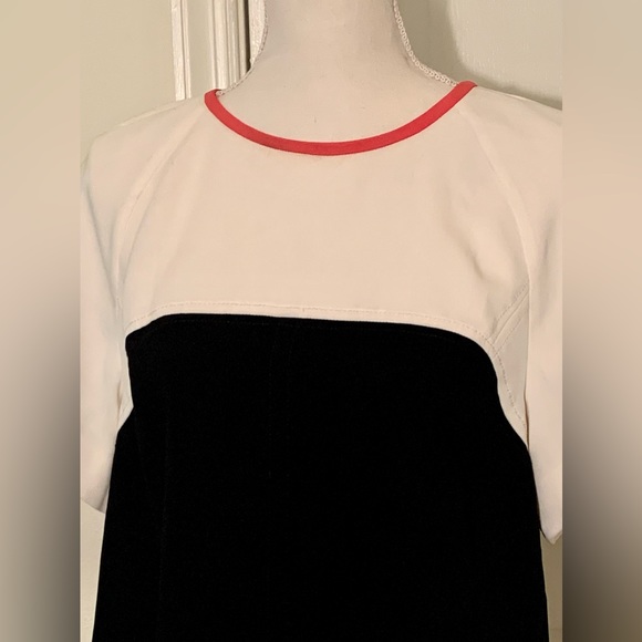 Rachel Roy Two Tone Short-Sleeve Blose - Picture 3 of 6